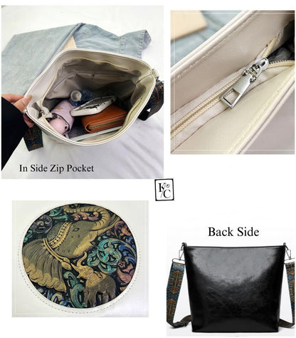 Elephant Handy plus shoulder Crossbody sling bag